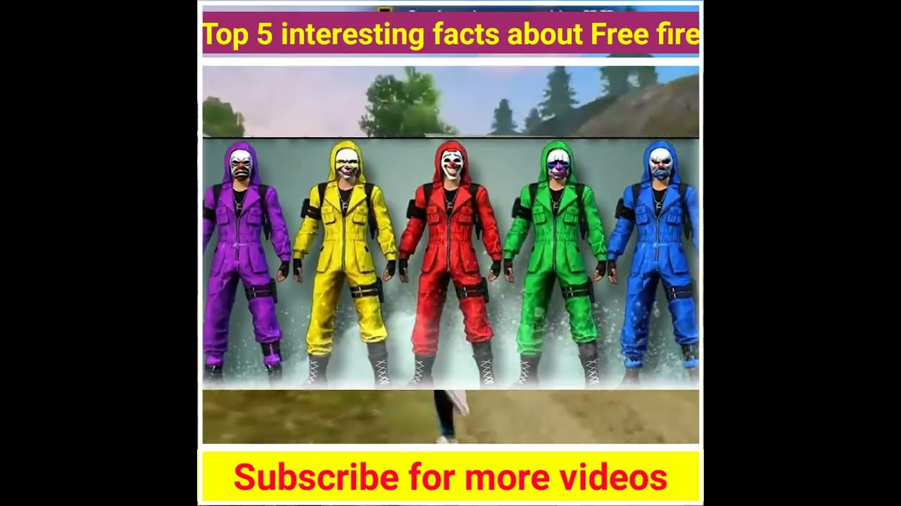 Top 5 interesting facts about Free fire |EG Bavaal Fact
