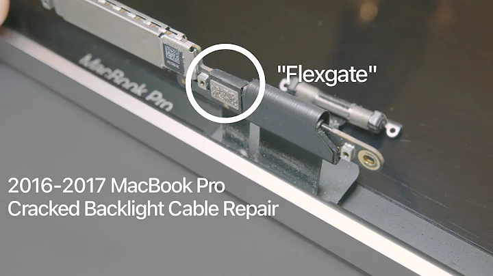 Flexgate MacBook Repair - 2016-2017 MacBook Pro Display Repair (A1706, A1707, A1708)