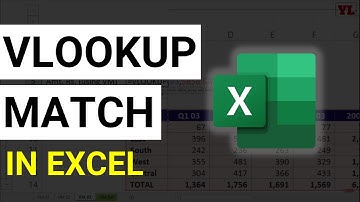 MS Excel - VLOOKUP and MATCH | 2D Lookup