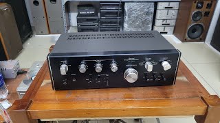 Sansui 7900 amplifier is so beautiful, with 4 Sanken iron transistors. Price 5,330k. Contact 0868...