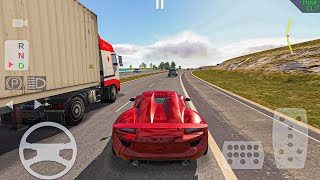 Highway Driving Simulator - High Speed Super Car Adventure - Android Gameplay screenshot 3