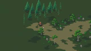 Forest Pixel Art Tileset Game Asset overview