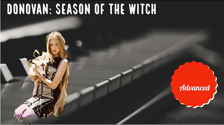 Season of the Witch Piano version - Piano performance video thumbnail