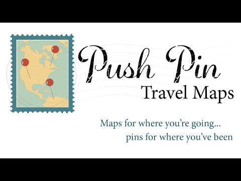 Push Pin Travel Maps