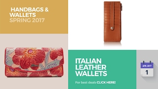 Italian Leather Wallets Collection  Handbags & Wallets Spring 2017 screenshot 2