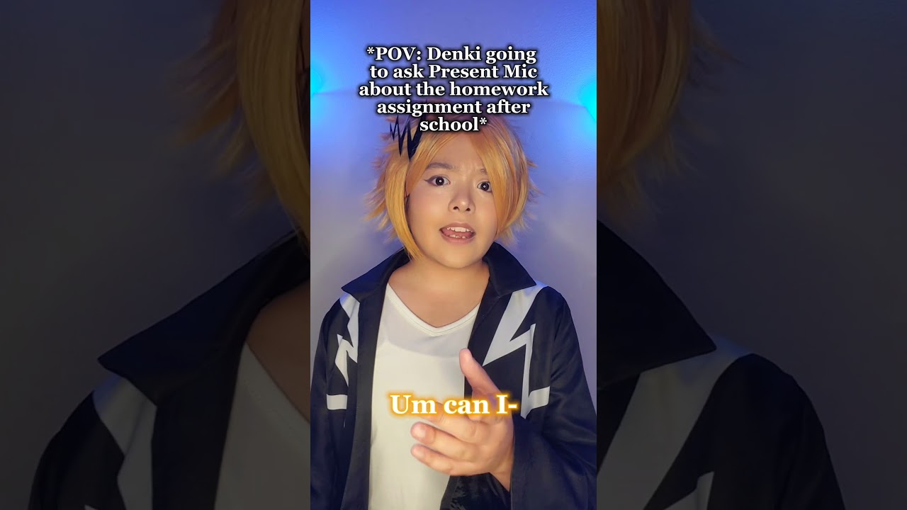 Symphony!#cosplay #denkicosplay #anime #bokunoheroacademiacosplay #myheroacademia #denkikaminari