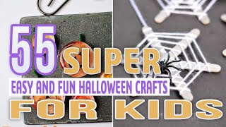 55 Super Easy and Fun Halloween Crafts For Kids screenshot 1