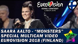 Saara Aalto - "Monsters" - Special Multicam video - Eurovision 2018 (Finland)