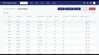 Bulk Updating Own Carrier Rates