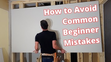 The Basics of Hanging Drywall