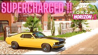 SUPERCHARGED 1969 Ford Mustang Boss 302 - Forza Horizon 5 [Street Driving]