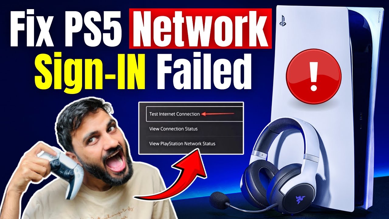 Ps5 Sign In How to Fix PS5 Network Sign IN Failed ⚡#ps5 - YouTube