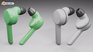 Create Earbuds Body Design 3D || Hard Surface Design || Subdivision || Product Modelling in blender