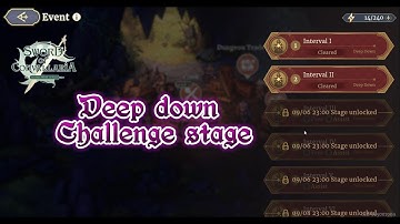 Sword of Convallaria - Deep down challenge stage  Interval 1+2