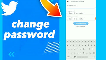 How To Change Password On Twitter App 2023