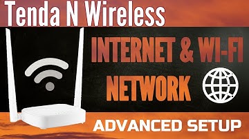 Tenda N301 / N300 Router Internet & Wireless Network Setup Advanced (STATIC / PPPoE)