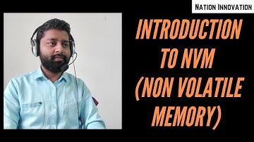 Introduction to NVMs : Non Volatile Memories