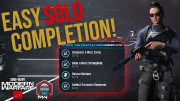 EASY Tier 3 Storm the Castle Mission Completion for Act 3 | Call of Duty MW3 Zombies
