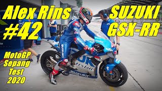 MotoGP Suzuki GSX RR Pure Sound  Alex Rins Sepang test 2020