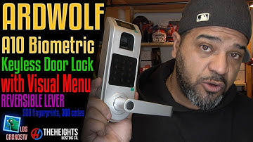 Ardwolf A10 Biometric Keyless Door Lock 🚪 🔐 : LGTV Review