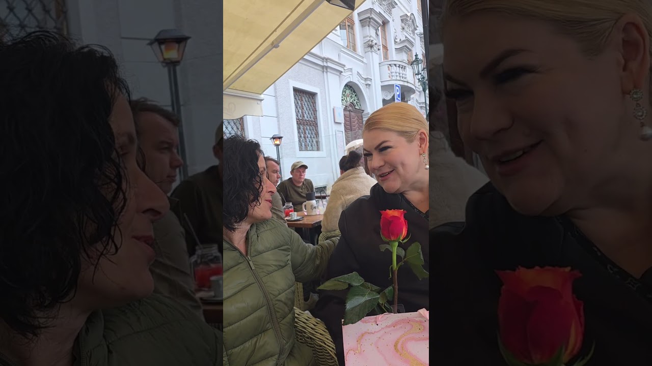 Мая, наша студентка ме изненада в Прага