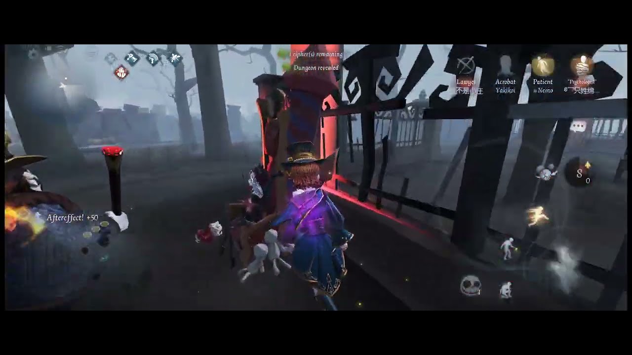 Identity V Acrobat Tea Party + Tea Time accessory! Gameplay Rank Match 43 YouTube