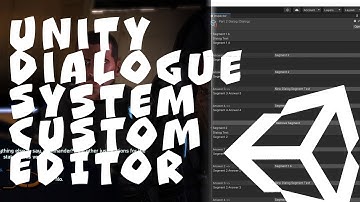 Custom Editor Script - Simple Dialog System Pt.2 (Unity3D Tutorial)