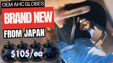 Replacing AHC Globes on LX470 / Toyota Land Cruiser (100 Series)