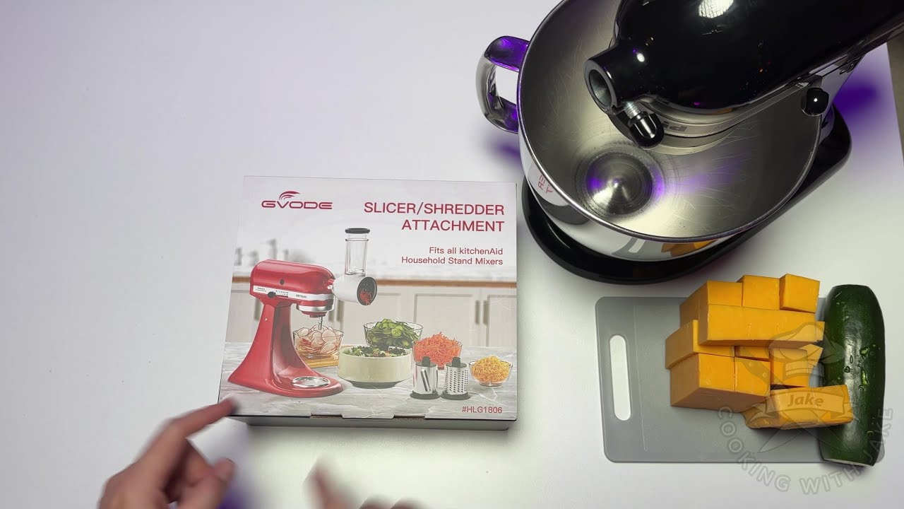 Thicken Slicer/Shredder Attachment for KitchenAid Stand Mixers