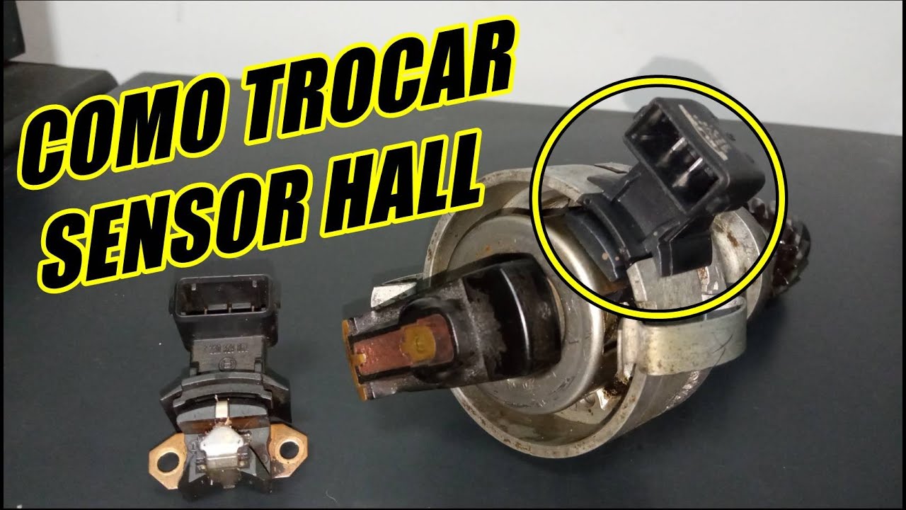 Como trocar Sensor Hall do distribuidor Motor AP ADZ Gol Golf Polo ...