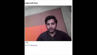 Face Login + face recognition with Python | Computer vision | Verification | Python and React.js