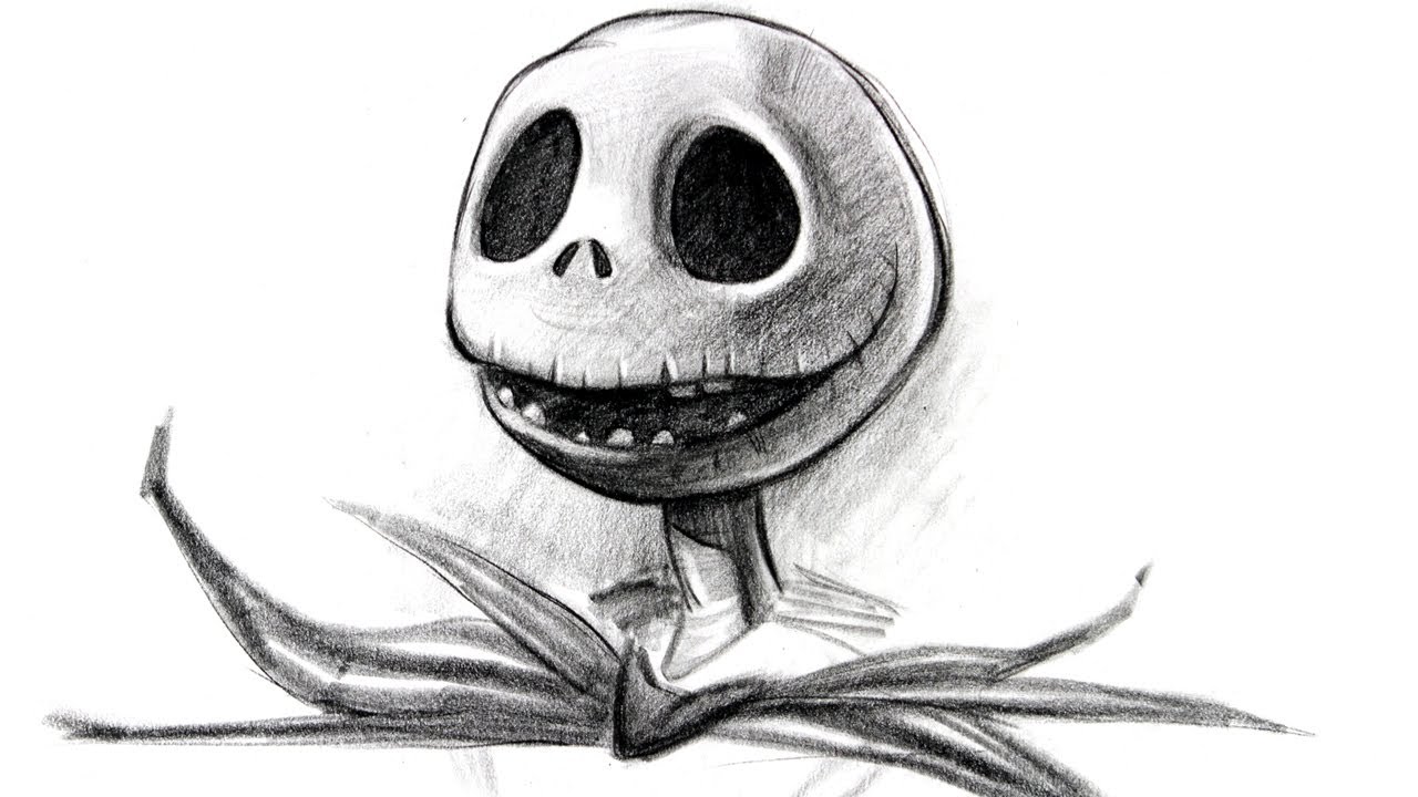 How to Draw Jack Skellington from the Nightmare before Christmas in a Few  Easy Steps