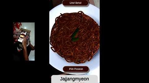 Demo Aplikasi Pemesanan Menu Makanan dan Minuman Berbasis Augmented Reality