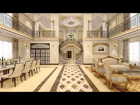 1 Kanal House Design | Royal Living Room Design | Royal Design