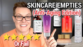 ANTIAGING SKINCARE EMPTIES 2023  Holy Grails and Fails EXPOSED