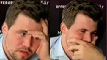 Magnus Carlsen Watches Another Screen and He Starts Laughing While He
