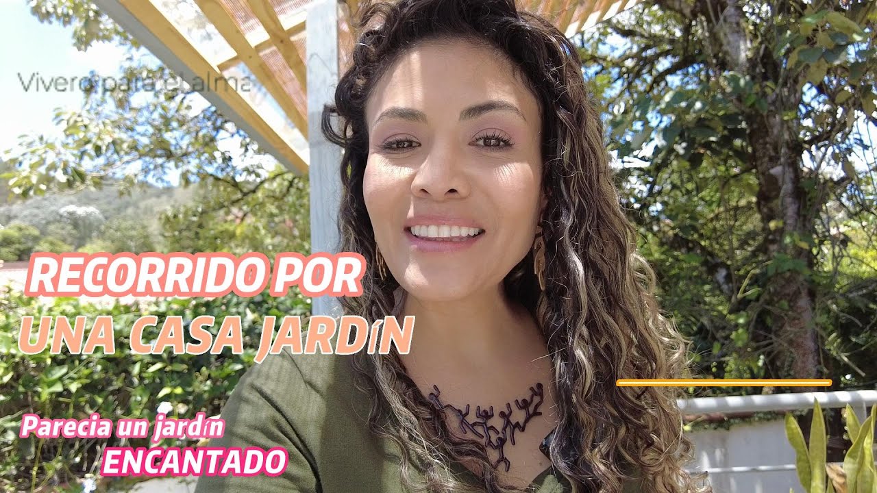 TOUR por una casa JARDÍN es como un jardín ENCANTADO!