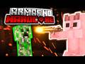 ZEREI O MINECRAFT NO HARDCORE USANDO ARMAS