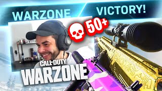 THE GOD SNIPER WARZONE LOADOUT! 50+ KILL *INSANE* PRO SETUP! (WARZONE)