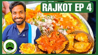 Spicy Ghughra, Gujarati Snacks & More | Rajkot Food Episode 4 | Veggie Paaji