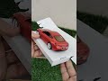 Diecast licensed BMW scale model