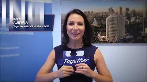 Why do you work for CRIF?