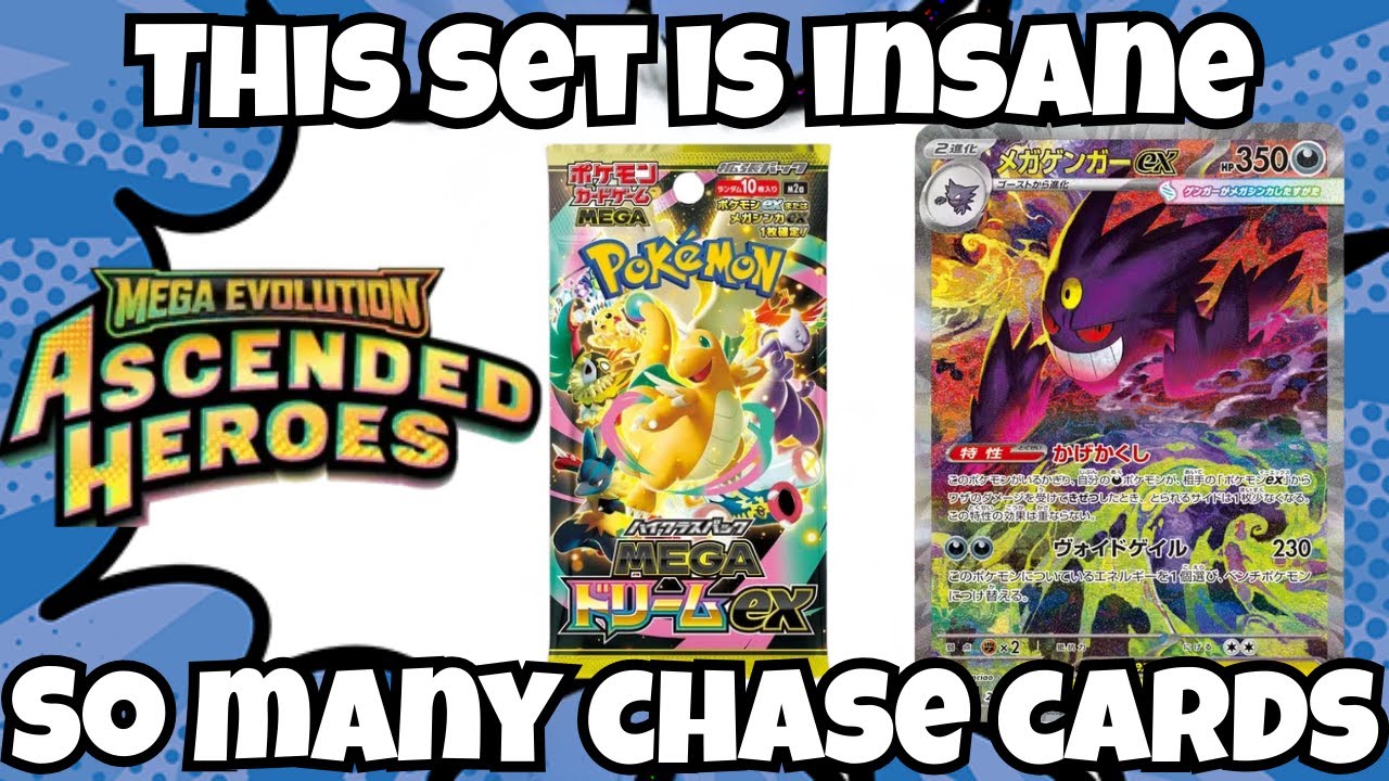 Ascended Heroes Preview! Mega Dream EX Box Opening! - YouTube