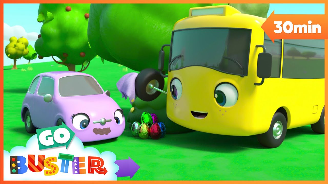 Go Buster Easter Chocolate Mystery 🍫🥚 | Bus Cartoons & Kids Stories ...