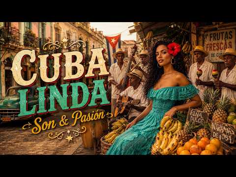 Música Cubana Vintage 🎺 Son Cubano & Cha-Chá | Celebración en el Mercado