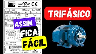 COMO CALCULAR A CORRENTE DO MOTOR TRIFÁSICO PARA DIMENSIONAR CONTATOR , RELE E CABO?