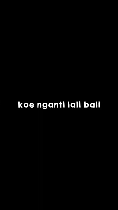 Mentahan lirik lagu 30 detik || Opo Saiki || mentahan full jawa🎶