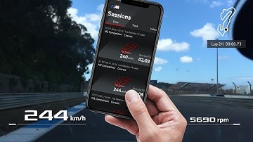Testing the BMW M Laptimer app with a M2 Competition on Estoril