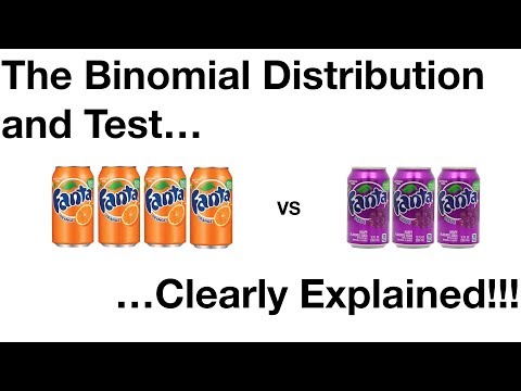 ਬਾਇਨੋਮੀਅਲ ਡਿਸਟ੍ਰੀਬਿਊਸ਼ਨ ਅਤੇ ਟੈਸਟ, ਸਪੱਸ਼ਟ ਤੌਰ &rsquo;ਤੇ ਸਮਝਾਇਆ ਗਿਆ !!!