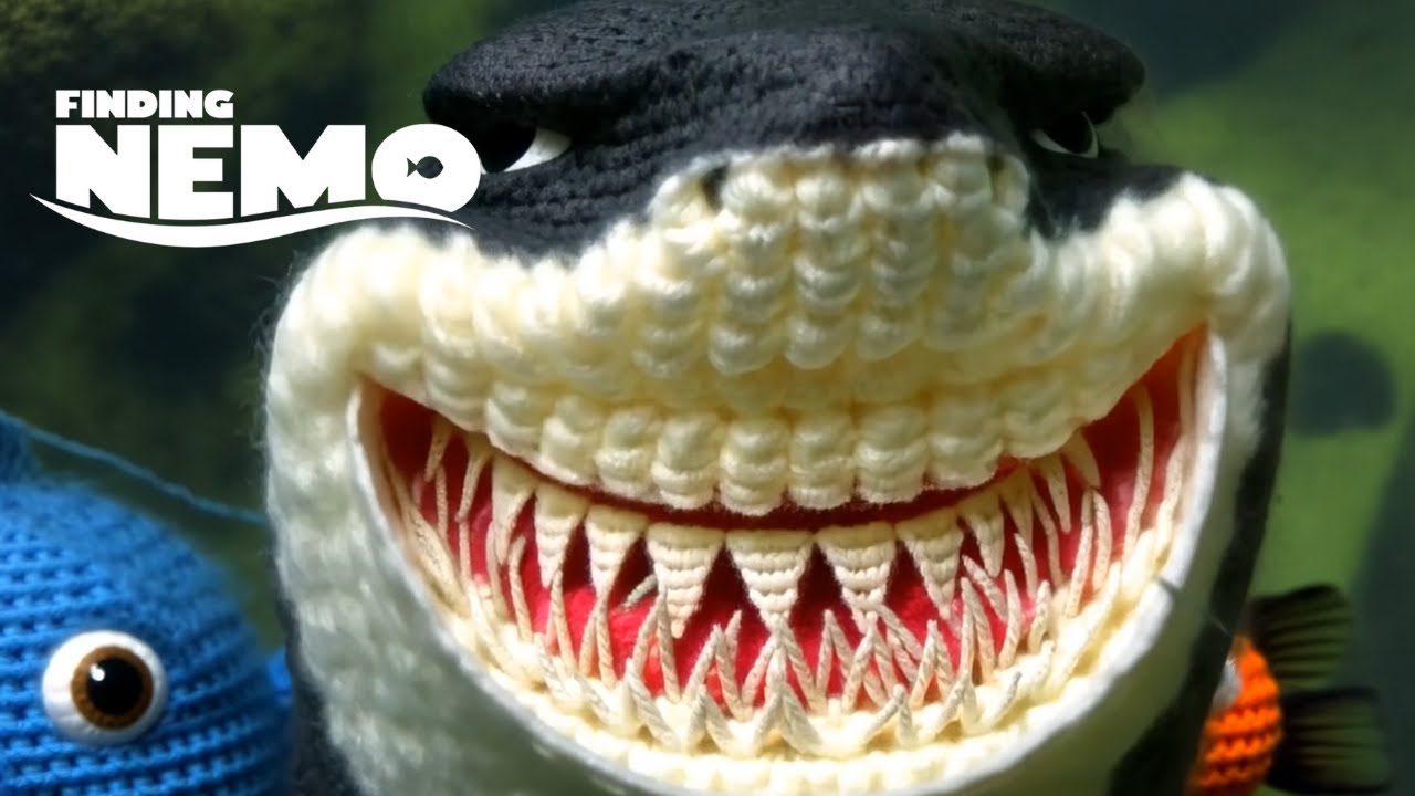 BRUCE the Shark CHASES Marlin and Dory in Finding Nemo | Reimagined by AI